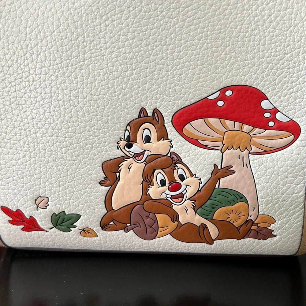 Kate Spade x Disney NWT Chip N Dale Mini Ella Tote Limited Edition - Picture 10 of 17